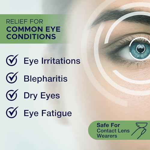 Dr. Fischer Tea Tree Oil Eyelid Cleanser - Eye Lid Scrub and Wash - Gentle Eyelash Foam Tear Free