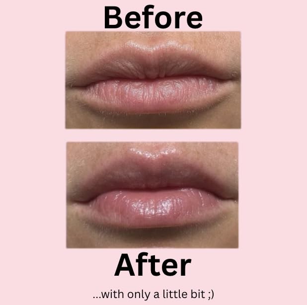 Shea Lip Butter - Ultra Moisturizing Vegan Lip Balm with Peppermint Oil | All-Natural, Travel-Sized, 4 Ingredients