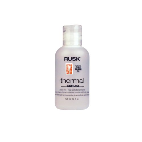 RUSK Thermal Serum - Lightweight Heat Protectant for Frizz Control & Added Shine | 4 oz