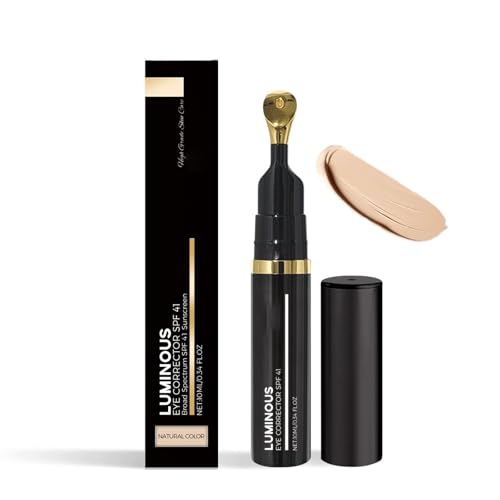 Luminous Eye Corrector Spf 41 - Under Eye Concealer for Dark Circles,Anti-Aging Tinted Eye Cream 10 ML/0.34 FL.OZ (Natural)