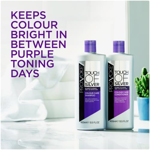 Pro:voke Touch of Silver Conditioner - Nourishing Formula for Radiant Silver Hair | 200ml