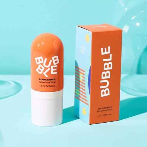 Bubble Skincare Bounce Back Hydrating Toner Spray - Balancing + Pore Minimizing Toner for Face - Made With Niacinamide + Willow Bark to Help Even and Mattify Oily Skin - On-The-Go Skin Care (55ml)