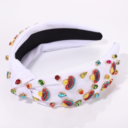 FAERLIIRY Mexican Headband for Women Cinco De Mayo Hair Accessories(Mexican-Sombrero)