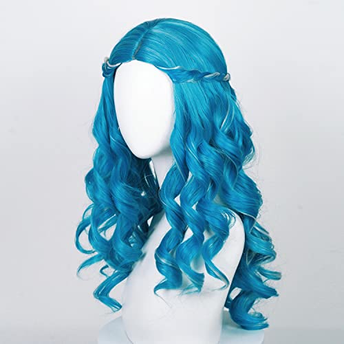 FALAMKA Dark Red Wig for Women Red Ombre Long Wavy Wig Cosplay Costume