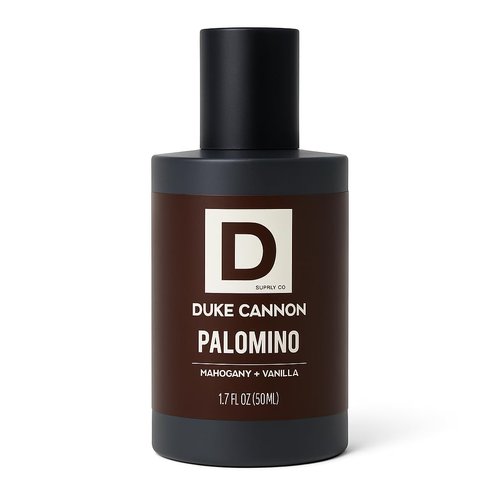 Duke Cannon Proper Cologne Palomino | Men's Eau de Parfum | Mahogany and Vanilla | Subtle, Long-Lasting Natural Scent | 1.7 fl oz