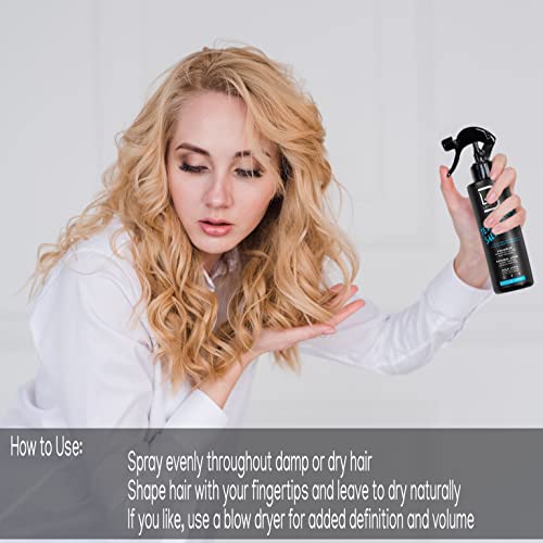 Level 3 Sea Salt Texturizing Spray - Creates Beachy Waves and Texture - Casual Hair Finish (3.38 Fl Oz)