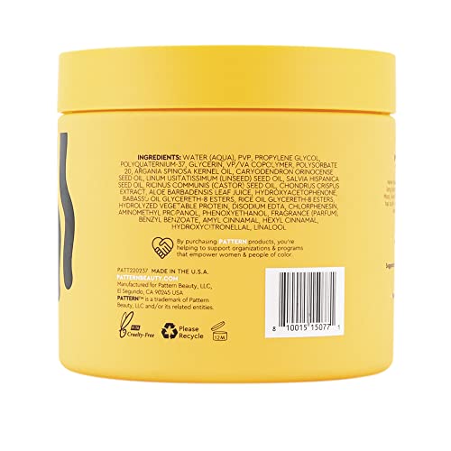 PATTERN Beauty by Tracee Ellis Ross Strong Hold Gel, 15 FL Oz, Best for Curlies, Coilies and Tight-Textured Hair, 3a-4c