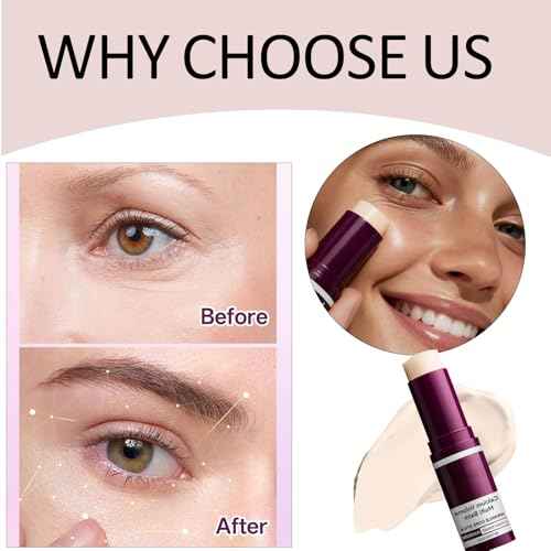 Calcium Multi Balm Stick - Korean Anti-Aging Under Eye Wrinkle Treatment, Face Firming Moisturizer for Eyes, Neck & Face