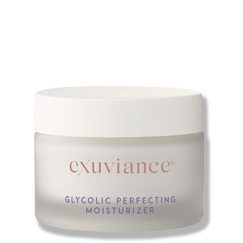 Exuviance Glycolic Perfecting Moisturizer - Nighttime Brightening & Resurfacing Formula, 45g
