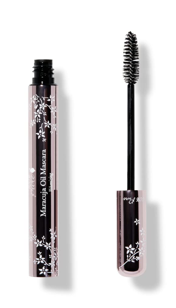100% PURE Maracuja Oil Mascara - Dramatic Volume & Length, Vegan Black Tea Color - 0.35 oz