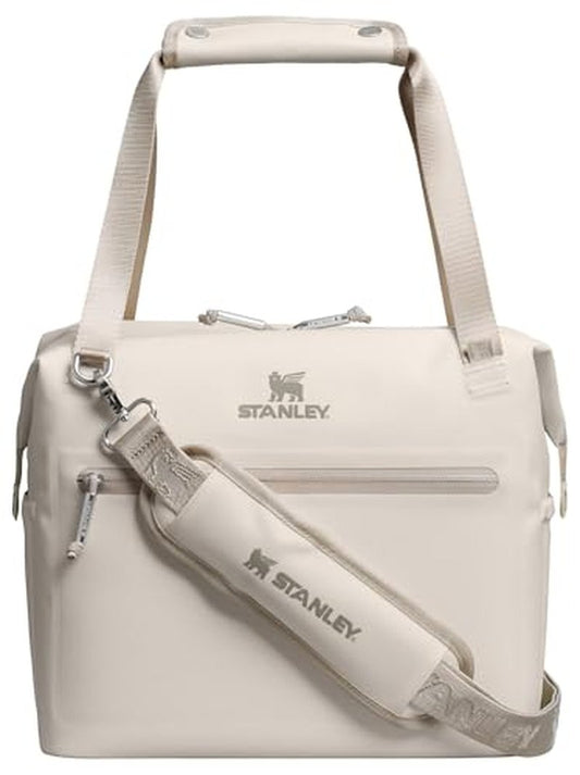STANLEY All Day Julienne Mini Soft Cooler Bag and Lunch Box 7.4 Quarts | 10 Can Cooler with Handles and Strap | Stays Cold for Hours | Insulated Travel Bag with Zipper | BPA-Free | Mist