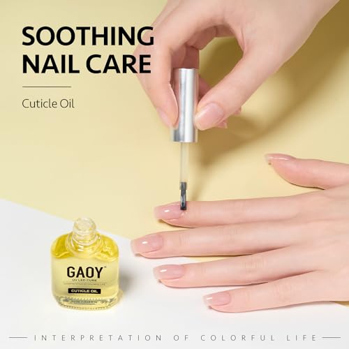 GAOY Gel Top Coat, Nail Strengthener and Base Coat Set, 3 Pcs 16ml Clear Glossy No Wipe Combination for UV Light Cure Gel Nail Polish