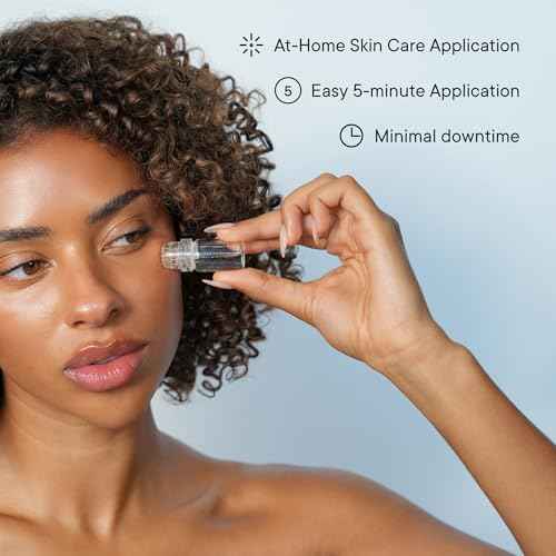 Qure Micro Infusion System for Face & Neck - Facial Moisturizing Essence, Even-looking tone, Serum for All Skin Types, Refreshed and Luminous Skin - 5-Month Supply