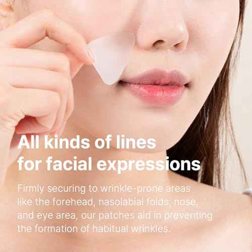 AVCA Wrinkle Repair Patches for Frown Lines Forehead Lines and Smile-Line Patches - Korean Skin Care, The Anti Wrinkle Patch Non invasive Wrinkle Smoothers for Face Wrinkles 55p