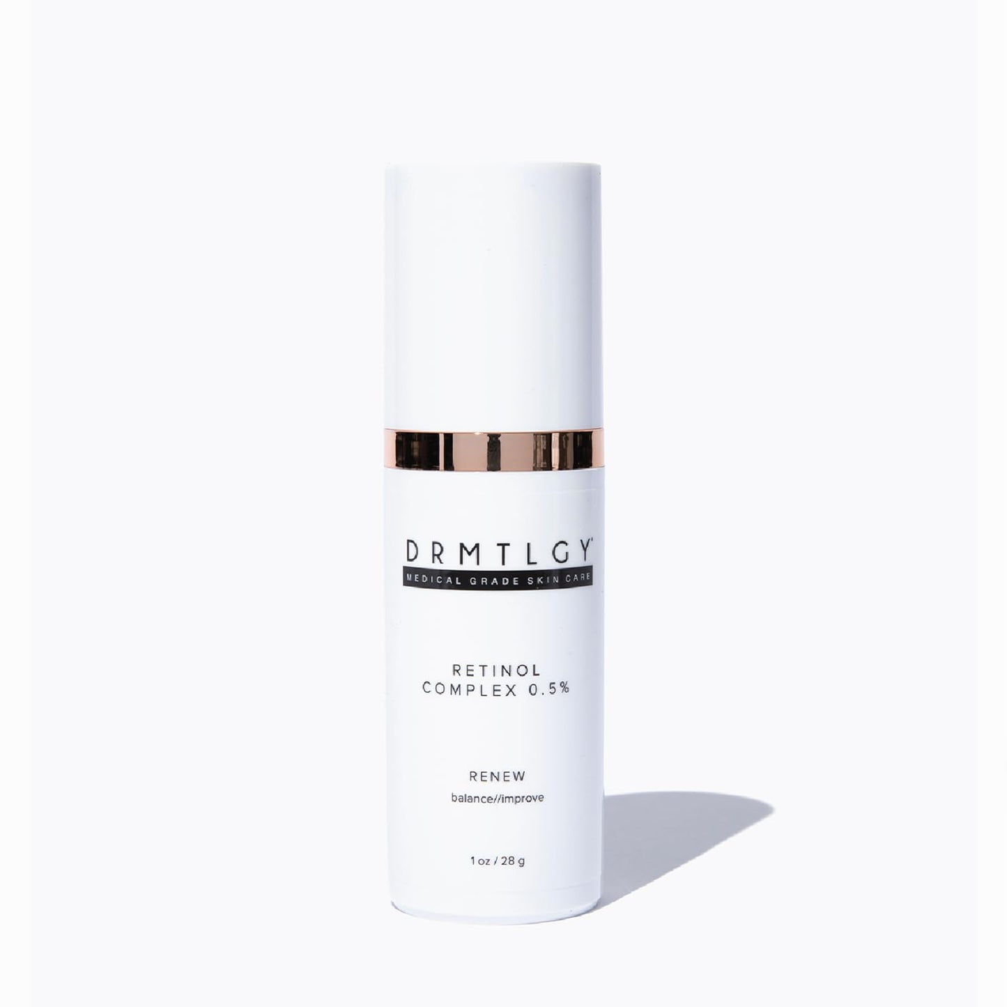 DRMTLGY 0.5% Retinol Serum - Anti-Wrinkle Formula with Vitamin C & E - Made in the USA, 1 oz