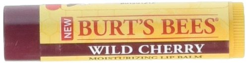 Burt's Bees Lip Balm - Wild Cherry Flavor, Moisturizing Formula | 0.15 oz, 2 Pack
