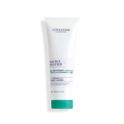 L'OCCITANE Purifying Cleansing Gel - Balance Skin & Maintain Hydration Barrier | 4.5 Oz