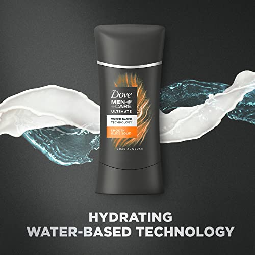 DOVE MEN + CARE Antiperspirant hydrating, water-based deodorant Coastal Cedar with our best non-irritant formula 2.6 oz 2 Count