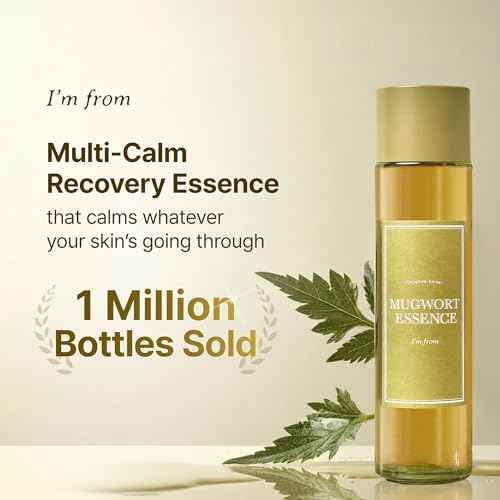I'm From Mugwort Essence | Vegan Extract - Soothe Sensitive and Irritated Skin, Redness Relief, Refreshing, Korean Hydrating Toner | 5.4 Fl Oz, All Skin Types, PETA Approved
