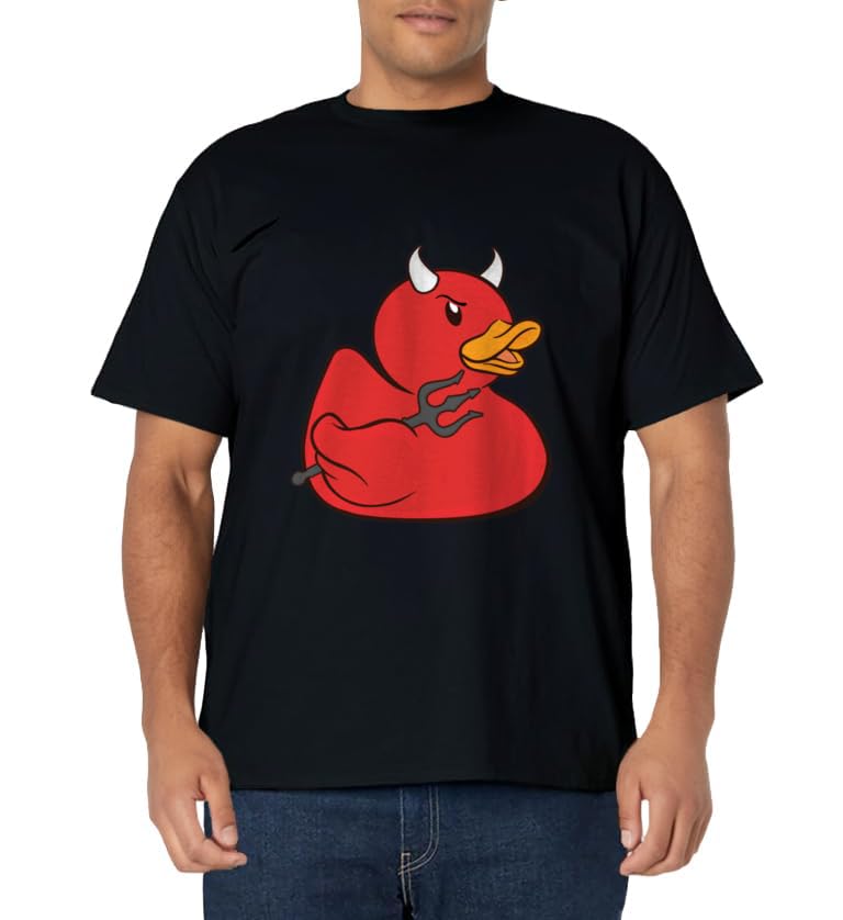 Rubber Duck Devil Rubber Duckie Halloween Costume T-Shirt