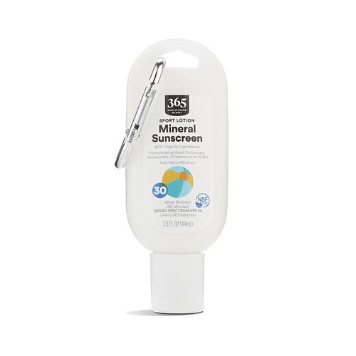 365 by Whole Foods Market - SPF 30 Sport Lotion Mineral Sunscreen | Water Resistant for 80 Minutes, 1.5 Fl Oz