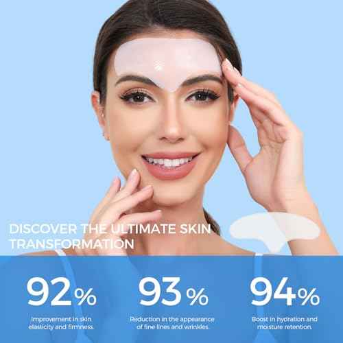 Okela Forehead Wrinkle Patches Overnight 20 pcs with Collagen, Anti Wrinkle Patches, Forehead Wrinkles Beauty Treatment