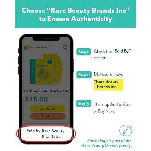 PATCHOLOGY Eye Mask, Brightening Under Eye Patches for Puffy Eyes and Dark Circles, Vitamin C Serum, Dark Circles Under Eye Treatment, Hydrating Eye Patches for women and men (5 Pairs)