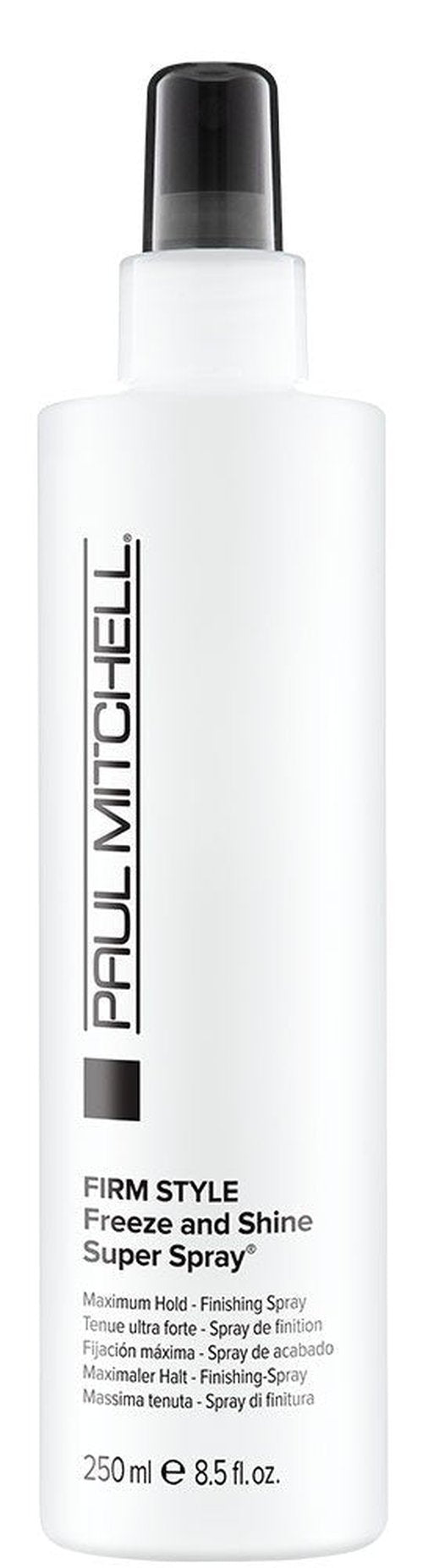 Paul Mitchell Freeze and Shine Super Hairspray - Maximum Hold & Shiny Finish for Coarse Hair
