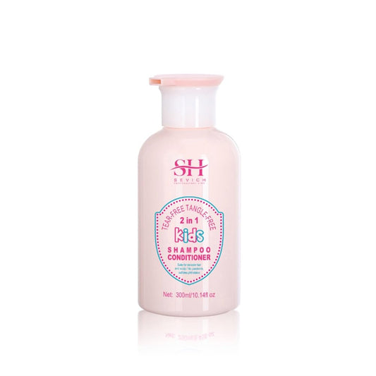 SEVICH Kids 2-in-1 Shampoo & Conditioner - Tear-Free, Hypoallergenic Formula for Sensitive Scalp | 10.14 fl oz (300ml)