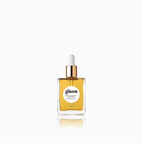 Gisou Honey Infused Hair Oil Mini - Hydrating Frizz Control Treatment with Mirsalehi Honey | 0.7 Fl Oz