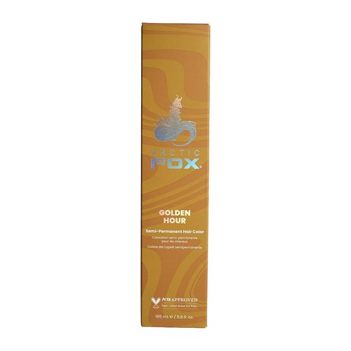 Arctic Fox Semi-Permanent Hair Dye Golden Hour - Vegan, Cruelty-Free, Ammonia-Free - 5.6 fl oz