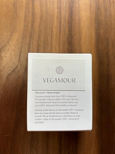 VEGAMOUR GRO+ Advanced Dermaroller Replacement Head | 1,200 Microneedle 0.25mm Scalp Tool | Gently Exfoliates the Scalp | (No Handle, Replacement Head Only)