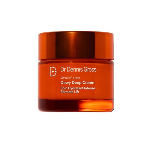 Dr. Dennis Gross Vitamin C Plus Lactic Dewy Deep Cream - Hydrating Facial Moisturizer | 2 oz