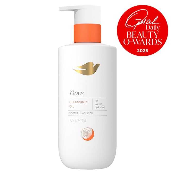Dove Shower Body Oil Wash - Ultra-Moisturizing Formula for Dry & Itchy Skin | 14.2 oz