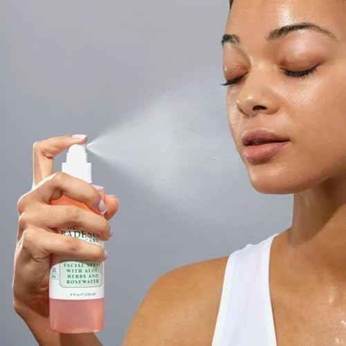 Mario Badescu Facial Spray with Aloe, Herbs and Rose Water for All Skin Types, Face Mist that Hydrates, Rejuvenates & Clarifies