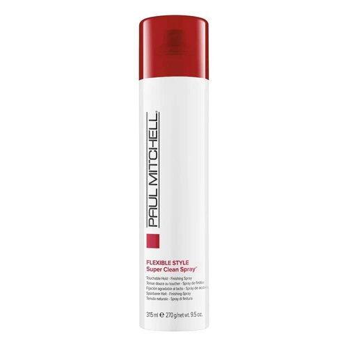 Paul Mitchell Super Clean Hairspray - Fast Drying Formula for Texture & Flexible Hold | All Hair Types