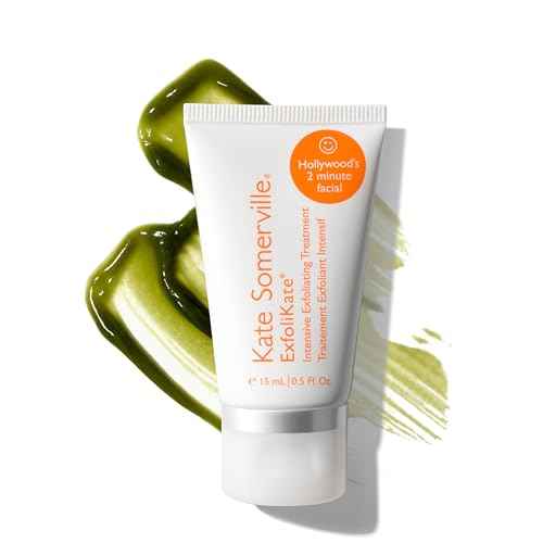 Kate Somerville ExfoliKate Intensive Exfoliating Treatment ? Salicylic Acid and Lactic Acid Super Facial Scrub and Mask, Improves Texture and Pores, 0.5 Fl Oz