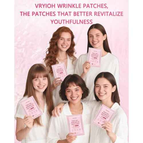 3 IN 1 Forehead, Smile Line & Under Eye Wrinkle Patches, Overnight Facial Wrinkle Treatment with Hyaluronic Acid, Collagen to Lift Lines for Women, 60 Patches
