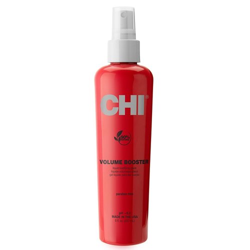 CHI Volume Booster Liquid Bodifying Glaze - Flexible Hold for Thicker-Looking Hair | 8 Oz, Sulfate & Paraben-Free
