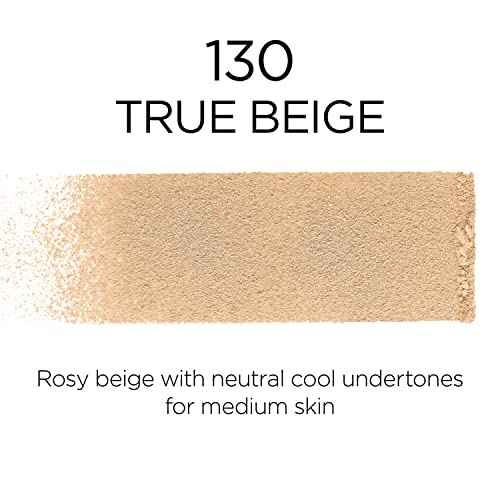 L'Oreal Paris Makeup Infallible Fresh Wear Foundation in a Powder, Up to 24H Wear, Waterproof, True Beige, 0.31 oz.