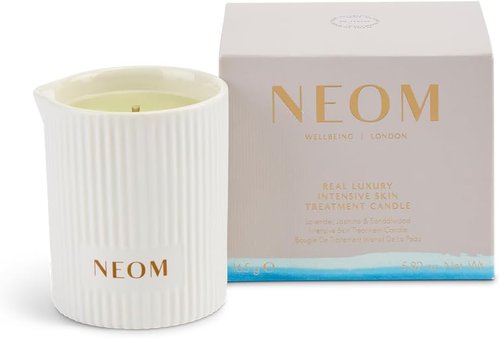 NEOM Intensive Skin Treatment Candle - Relaxing Lavender, Jasmine & Rosewood Blend