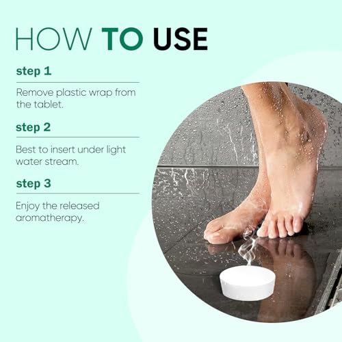 Shower Steamers Aromatherapy - 7 Pack Eucalyptus & Menthol Shower Tablets, Long-Lasting Strong Scent Vapor Bombs with Natural Essential Oil Relaxation and Stress Relief Bath Surprise for Women and Men