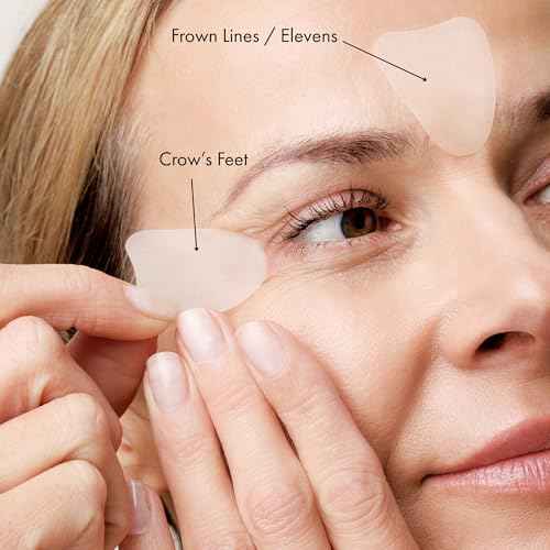 K+ Wrinkle Patches for Forehead, Crow¡¯s Feet & Smile Lines ? Korean Overnight Patches with Hyaluronic Acid, Peptides & Adenosine (60 Count)