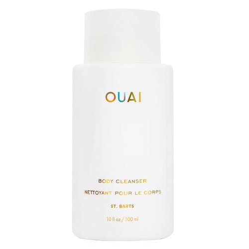OUAI Body Cleanser - Hydrating Foaming Body Wash with Jojoba & Rosehip Oil | 10 Fl Oz, Paraben-Free