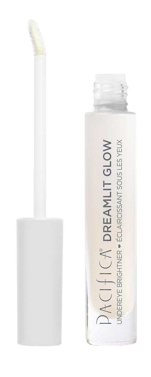 Pacifica DreamLit Glow Undereye Brightener - Illuminating Cream for Dark Circles & Puffiness, Vegan Collagen, Hydrating