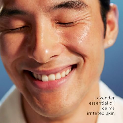 The Art of Shaving After-Shave Balm for Men - Face Moisturizer, Clinically Tested for Sensitive Skin, Lavender, 3.3 Fl Oz (Pack of 1)