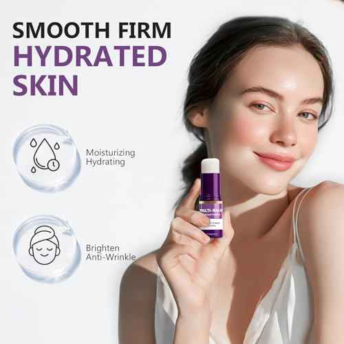 Calcium Multi Balm Stick, Moisturing Stick Hydrating, Friming and Anti-Wrinkle for Eyes, Face and Neck Skin, Tighten and Enhance Skin Elasticity for Woman