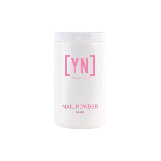 Young Nails Acrylic Cover Powder - Professional Self-Leveling Nail Powder in Cherry Blossom, 660g