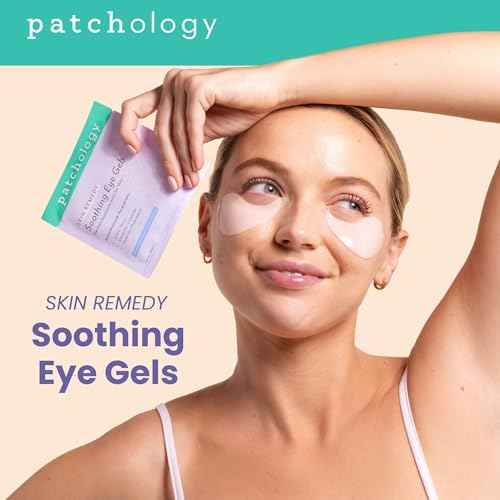 Patchology Skin Remedy Soothing Eye Gels ? Ultra-Soft Hydrogel Undereye Masks with Ectoin, Ceramides & Botanical Blend ? Hydrate, Revive & Refresh Puffy & Tired Eyes ? For All Skin Types (5 Pack)