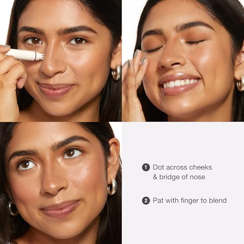 tarte go with the faux freckle stamp – Natural-Looking Freckle Pen for Sun-Kissed Buildable Makeup, Perfect for Travel, Vegan & Cruelty-Free, Full-Size, Medium